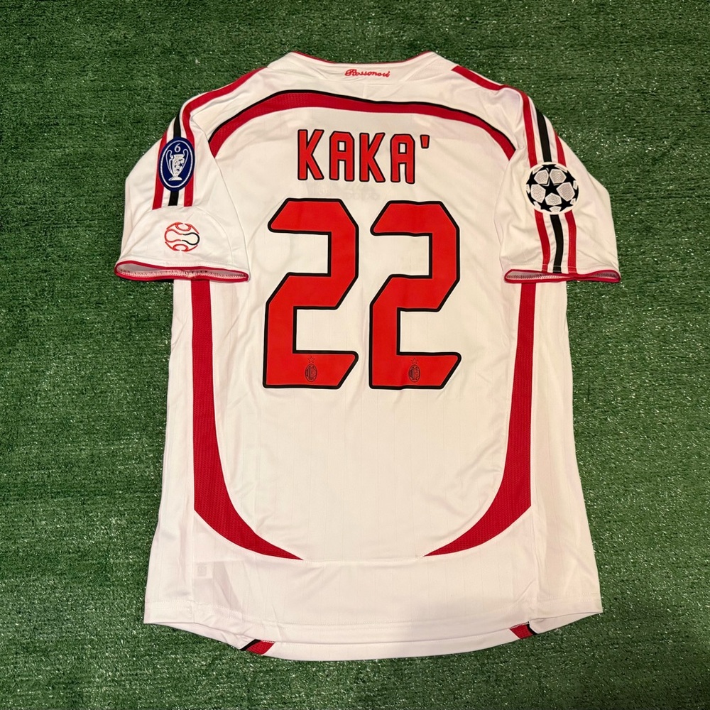 Kaka #22 Ac Milan 2007 UCL Final Jersey